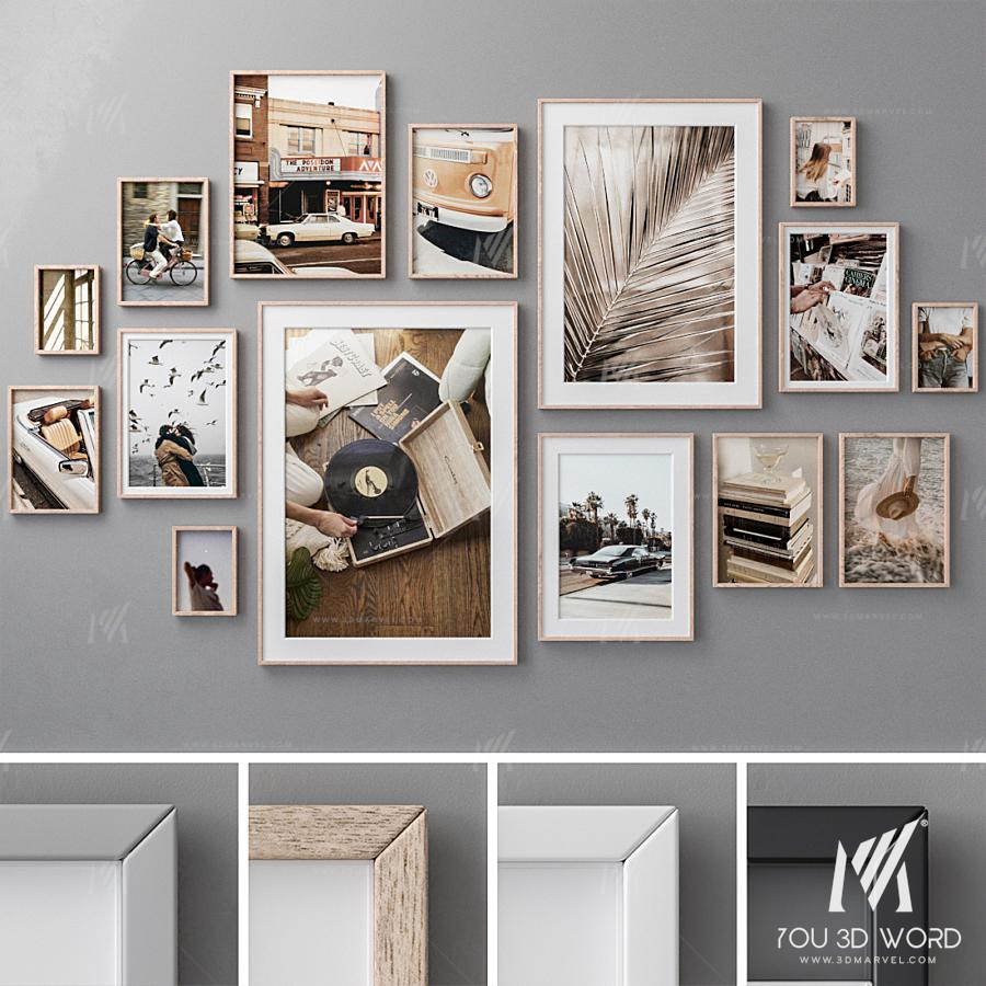 Photo Frames Set 592
